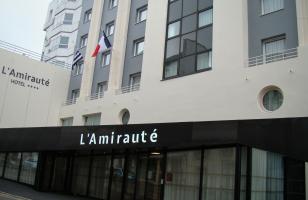 Devant de l'hôtel Amirauté - hotel 4 etoiles brest